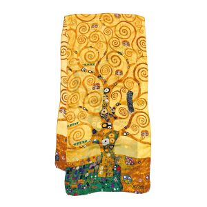 Gustav Klimt: Seidenschal „Lebensbaum“ 