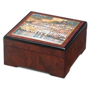 Gustav Klimt: Musik-Schmuckbox Malcesine 