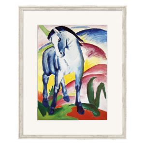 Franz Marc: Bild Blaues Pferd I (1911), gerahmt 