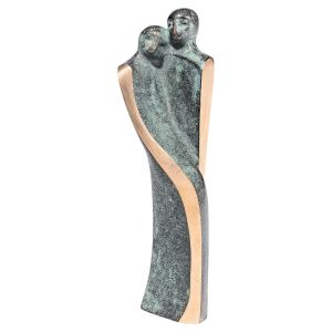 Luise Kött-Gärtner: Skulptur Zuneigung, Bronze 