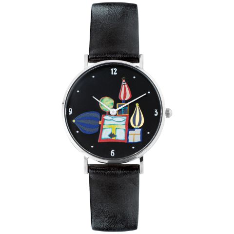Friedensreich Hundertwasser: Künstler-Armbanduhr König der Türme 