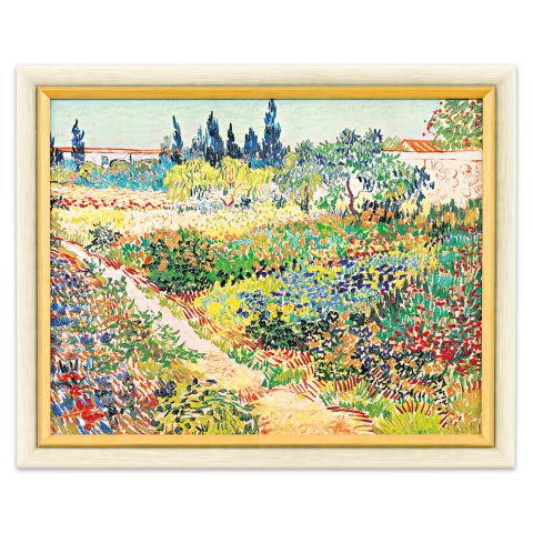 Vincent van Gogh: Blühender Garten mit Pfad 